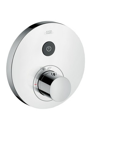Hansgrohe Thermostat Unterputz Axor ShowerSelect Fertigset 1 Verbraucher rund chrom, 36722000 , 3672