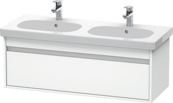 Duravit Ketho Waschtischunterbau wandhängend Weiß Matt 1150x455x410 mm - KT666901818
