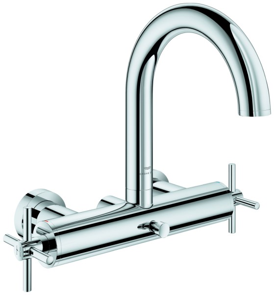 Grohe 2-Griff-Wannenarmatur Atrio 25268