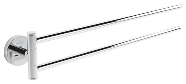 Villeroy & Boch Handtuchhalter zweiarmig Elements - Tender 53x427x80mm Chrom