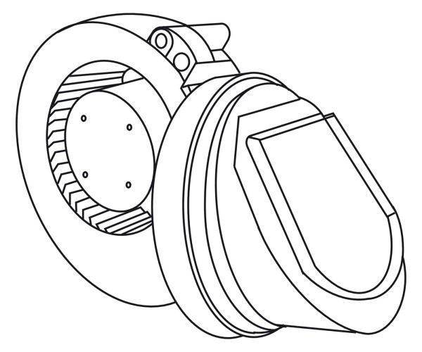 Mepa Sanicontrol Lüfter mit Rückschlagklappe für Air-WC