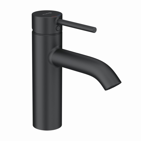 Kludi BOZZ Waschtisch-EHM 100mm ohne Ablaufgarnitur schwarzmatt, 382823976