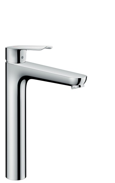 Hansgrohe Logis E Einhebel-Waschtischmischer 230 CoolStart mit Push-Open Ablaufgarnitur, Chrom, 7151