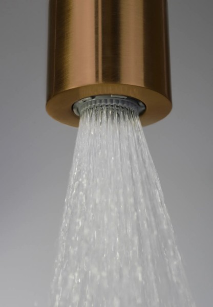 Neuesbad Serie 600 Kopfbrause 1 Strahlart, Oberfläche: bronze gebürstet