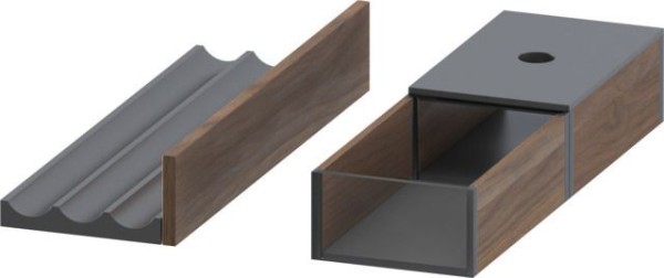Duravit Einrichtungssystem Set 208x271x55 mm Am Nu MH