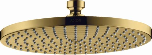 Hansgrohe Tellerkopfbrause Axor 240 mm Polished Gold Optic