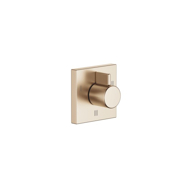 Dornbracht UP-Dreiwege-Umstellung SYMETRICS 36210985 Champagne gebürstet (22kt Gold)