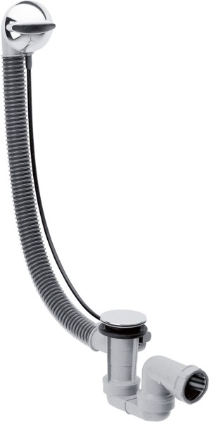 Hansgrohe Ab-u.Überlaufgarnitur Flexaplus Komplettset chrom flex.Überlaufschlauch, 58143000