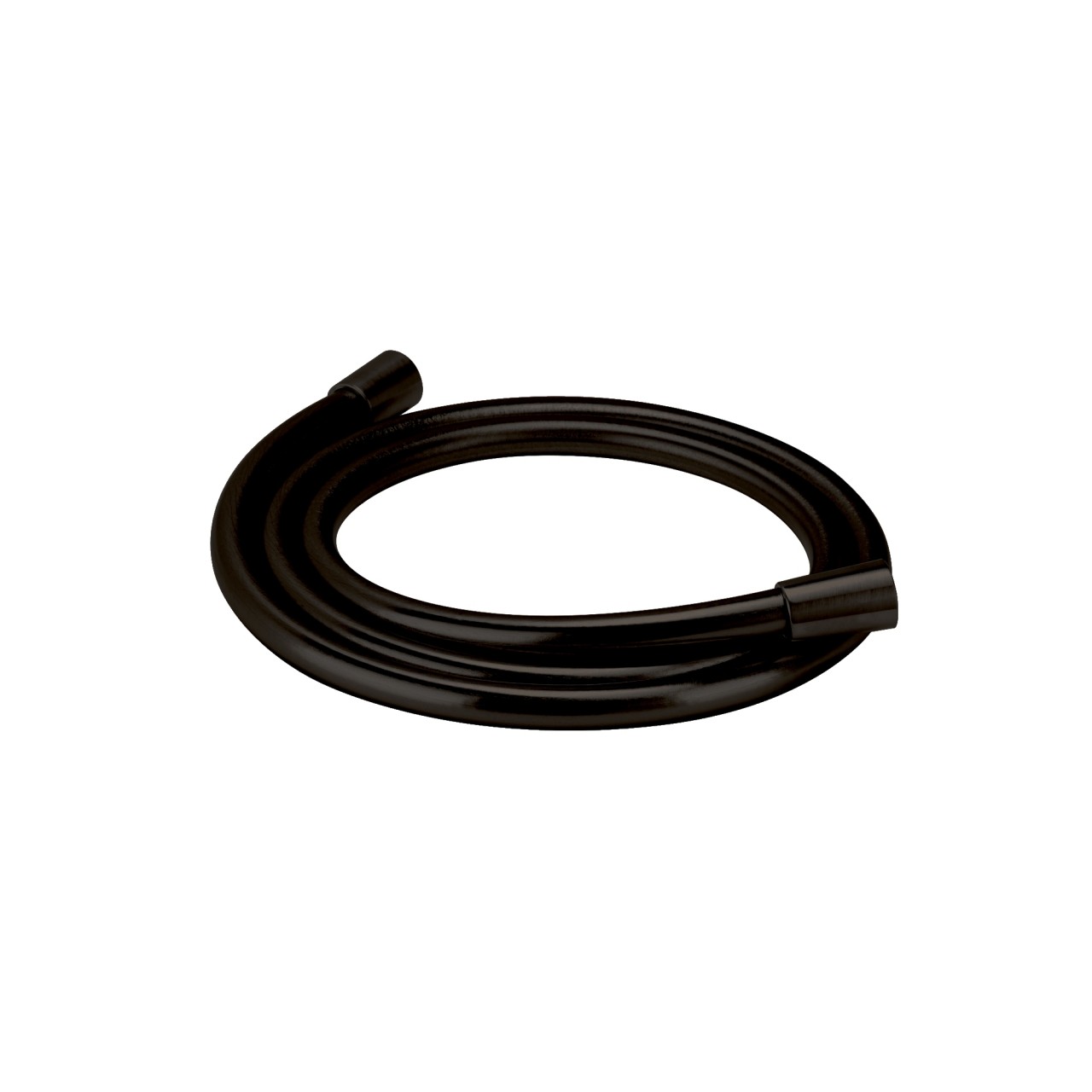 Herzbach deep black kunststoff brauseschlauch 150 sz, Schwarz matt, 23.935300.1.12 23.935300.1.12