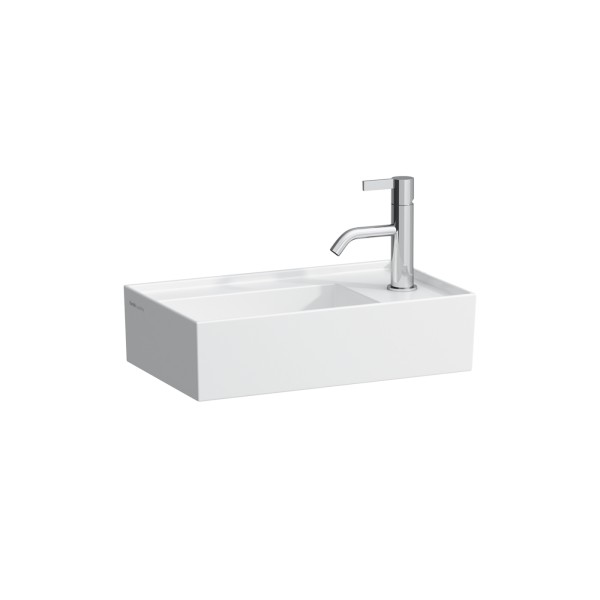 LAUFEN Handwaschbecken Kartell · LAUFEN 460x280, weiß mit LCC, 81533.4, 8153344001121