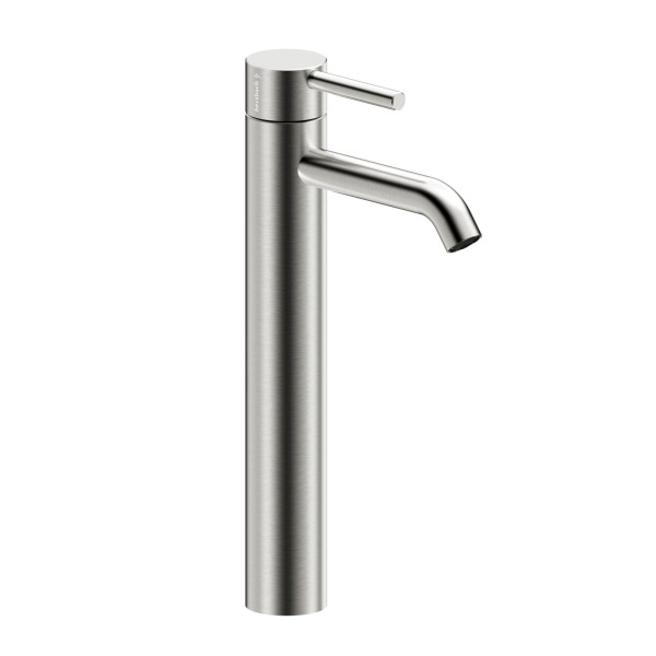 Herzbach DEEP iX Waschtischmischer XL-Size 130mm ohne Ablauf Edelstahl, 18.023200.3.09