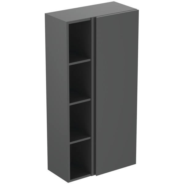 Ideal Standard Hochschrank Finesse 600x300x1200mm Tür A:re. Anthrazit matt, E3443Y2