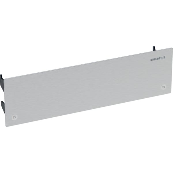 Geberit Abdeckung zu Duschelement Edelstahl gebürstet verschraubt, 242992FW1