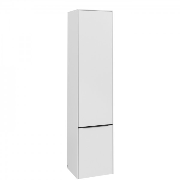 Villeroy & Boch Subway 3.0 Hochschrank, 2 Türen, 400 x 1710 x 346,5 mm, Pure White / Pure White