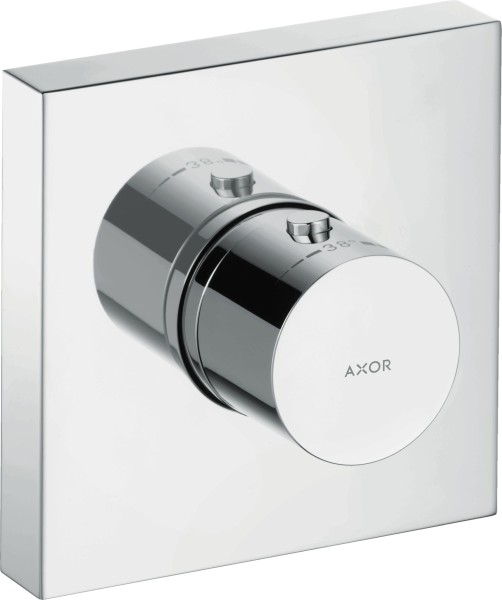 Hansgrohe Thermostatmischer Unterputz Axor Starck Fertigset eckig chrom, 10755000
