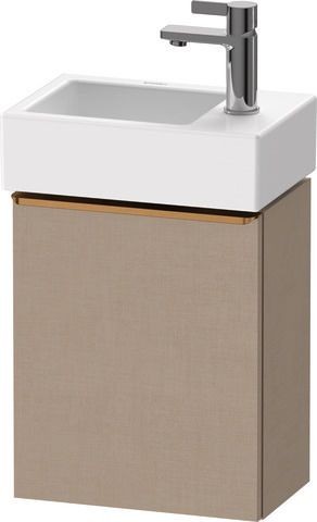 Duravit D-Neo Waschtischunterbau wandhängend Leinen Matt 364x222x440 mm - DE4218R04750000