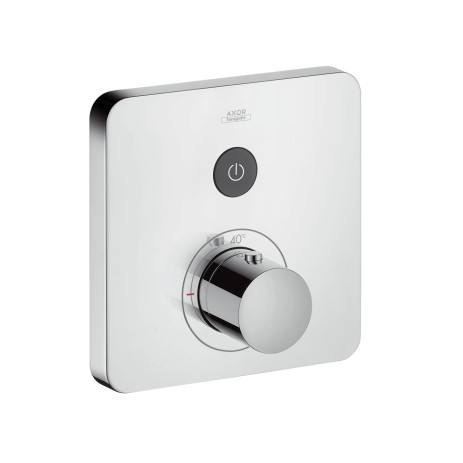 Hansgrohe Thermostat Unterputz Axor ShowerSelect Fertigset 1 Verbraucher chrom, 36705000 , 36705000