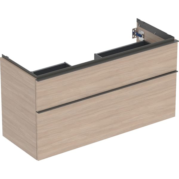 Geberit iCon Unterschrank für Waschtisch, 2 Schubladen