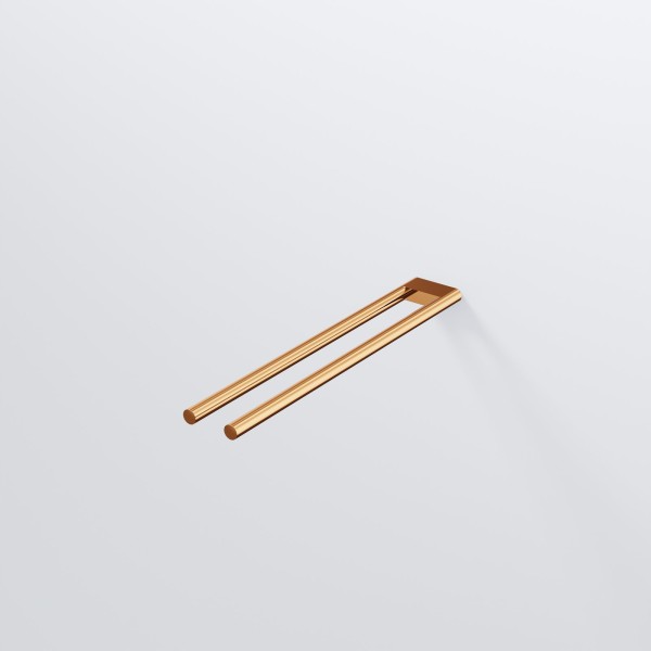 Steinberg Serie 480 Handtuchhalter, 2-armig, 450mm, rose gold, 4802550RG