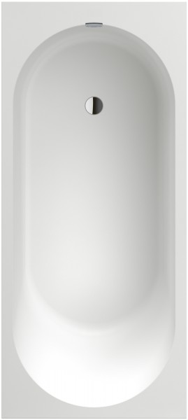 Villeroy & Boch Oberon 2.0 rechteckige Badewanne, 1800 x 800 mm, Stone White
