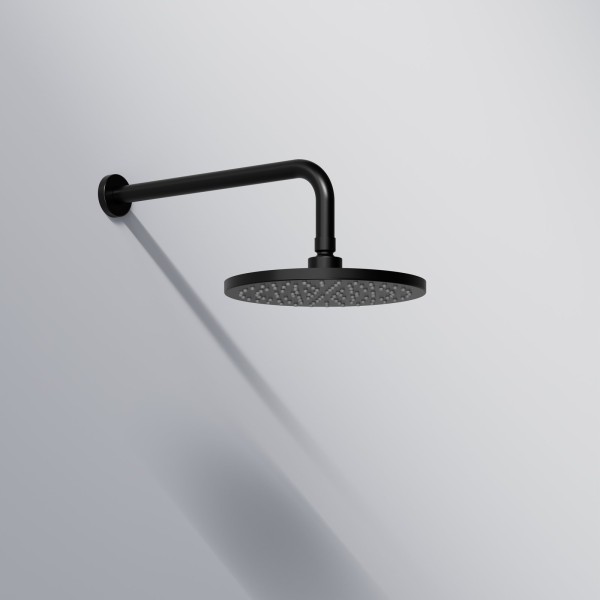 Steinberg Serie 340 Brausearm - Wandmontage 320mm, matt black, 3407900S