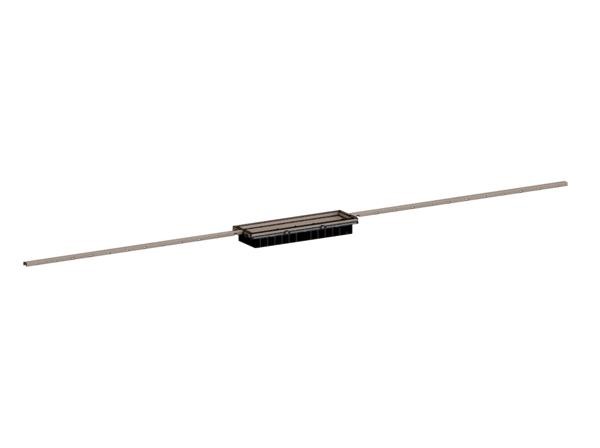 Dallmer Duschrinne CeraFloor Connect, rotgold matt, 800 - 1500 mm, 527516