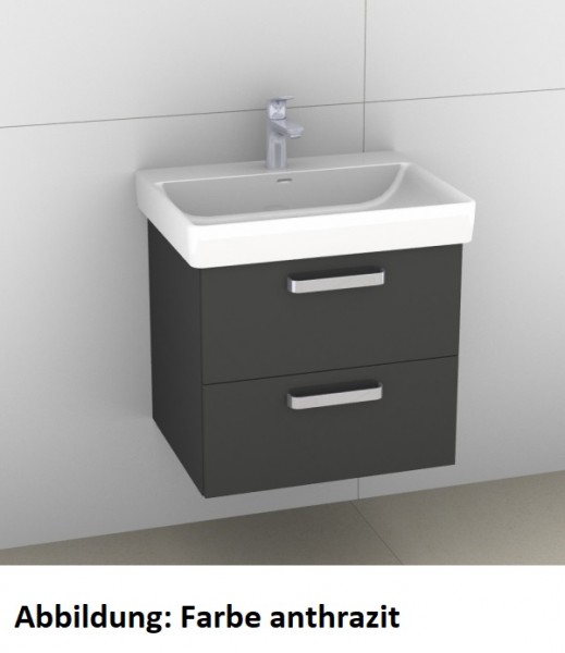Artiqua 415 Waschtischunterschrank für Pro S 810963 Riviera Eiche quer NB, 415-WU2L-L54-7180-438