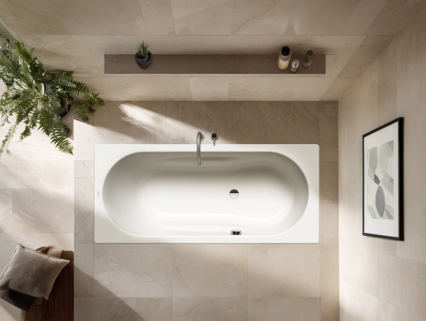 Kaldewei Badewanne VAIO SET Modell 954, 1700x750 mm, bahamabeige, Vollantislip, 233427090030
