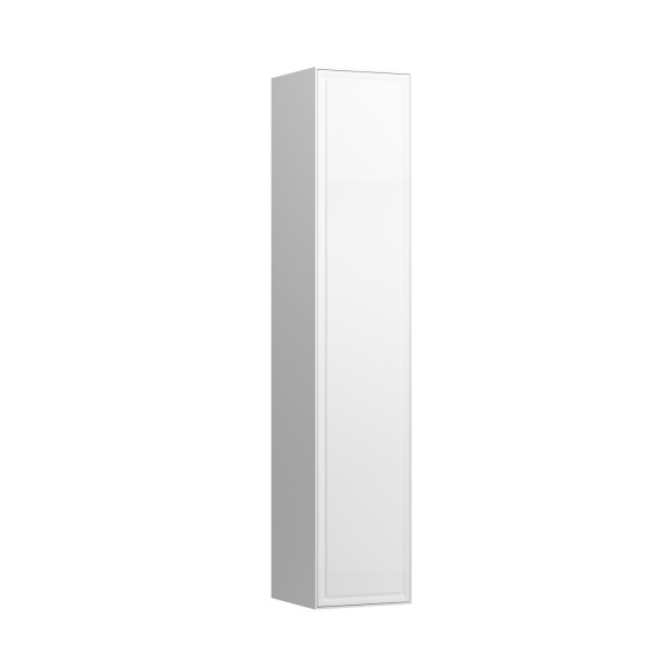 LAUFEN Hochschrank THE NEW CLASSIC 1 Tür Scharnier links weiss glänzend, H4060610856311