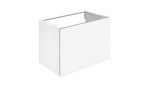 Keuco Waschtischunterschrank X-Line, 1 Frt-Auszug trüffel/Glas trüffel, 800x605x490mm, 33162140000