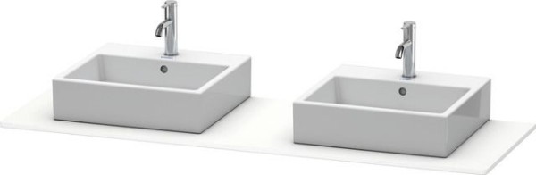Duravit XSquare Konsole Weiß Supermatt 1600x550x16 mm - XS063HB8484