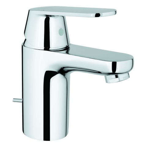 GROHE Einhand-WT-Batterie Eurosmart C 32825 EcoJoy Zugstangen-Ablaufgrt. chrom