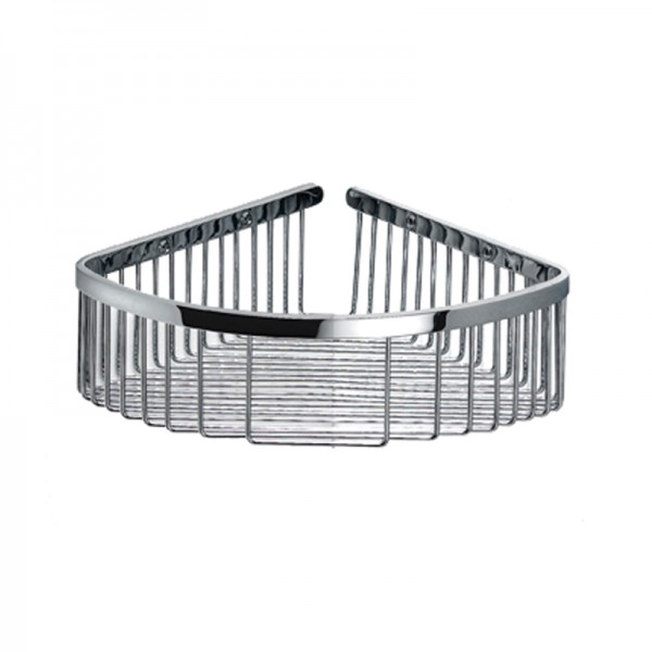 Cosmic Lira Lira EckSeifenkorb Nr. 2 Chrom 20x20x8cm, chrom, 146032002