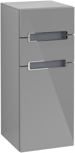 Villeroy & Boch Seitenschrank Subway 2.0 A7121S 354x857x370mm Anschlag li Griff chrom glänz Glossy G
