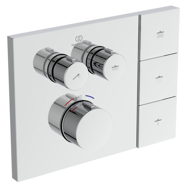 Ideal Standard Brausetherm. Unterputz CTherm Navigo Solos Chrom, A7894AA