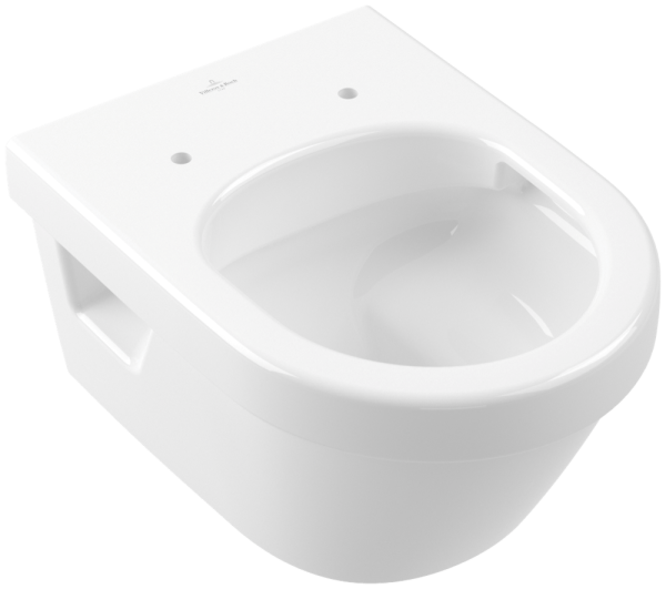 Villeroy & Boch Architectura Tiefspül-WC, spülrandlos Compact, B:350, T:480 mm, weiss