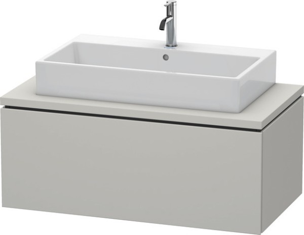 Duravit L-Cube Konsolenwaschtischunterbau wandhängend Betongrau Matt 1020x547x400 mm - LC581400707
