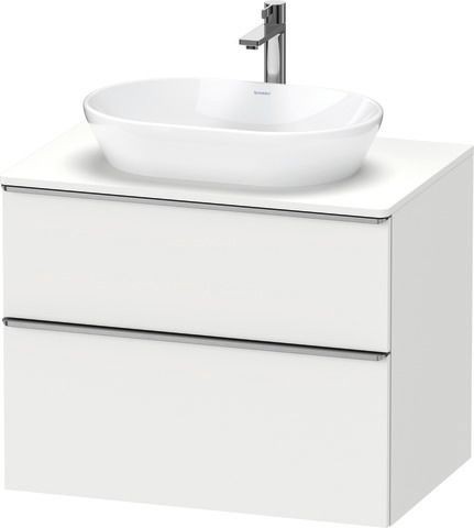 Duravit D-Neo Konsolenwaschtischunterbau wandhängend Weiß Matt 800x550x664 mm - DE4967070180000