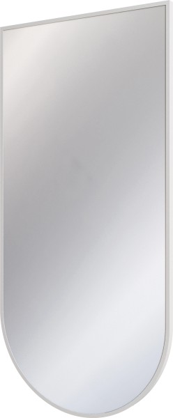 Neuesbad Serie 600 Spiegel mit Aluminium-Rahmen, 50 X 100 CM, Oberfläche: weiss matt