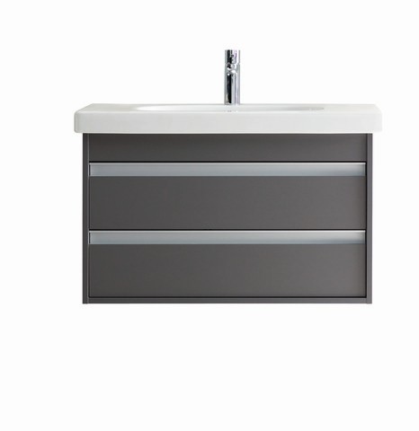 Duravit D-Code Waschtisch Weiß Hochglanz 850 mm - 03428500002