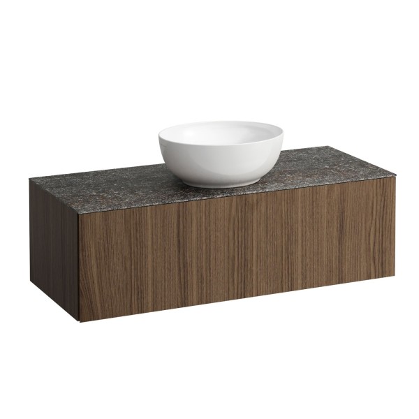 LAUFEN Waschtischunterschrank und Waschtischplatte ALESSI 500x1200x370