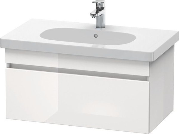 Duravit DuraStyle Waschtischunterbau wandhängend Weiß Hochglanz 800x453x398 mm - DS638402222