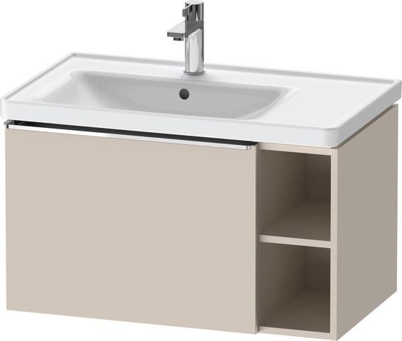 Duravit D-Neo Waschtischunterbau wandhängend Taupe Matt 784x452x440 mm - DE4258010910000