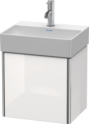 Duravit XSquare Waschtischunterbau wandhängend Weiß Matt 434x340x397 mm - XS4060L1818