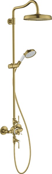 Hansgrohe Showerpipe Axor Montreux Brushed Brass mit
