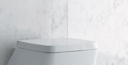 Axa one Serie 138 WC-Sitz mit Absenkautomatik, weiss