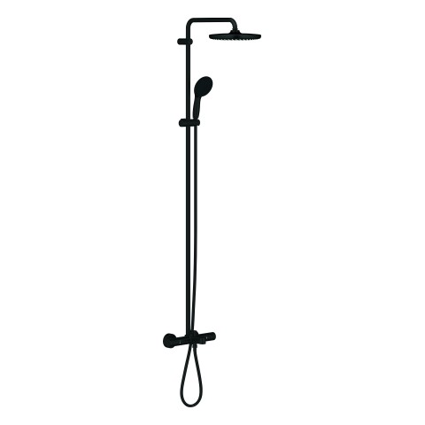 GROHE Duschsystem Tempesta 250 26672_1 Wannen-THM KB Tempesta 250 matt black, 266722431