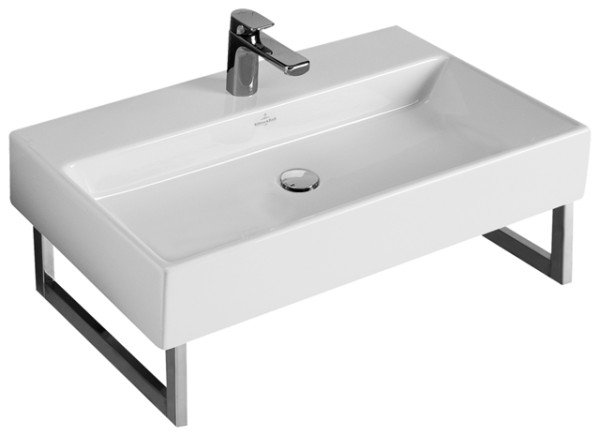 Villeroy & Boch Handtuchhalter Memento 420x20x140mm Edelstahl Hochglanz poliert