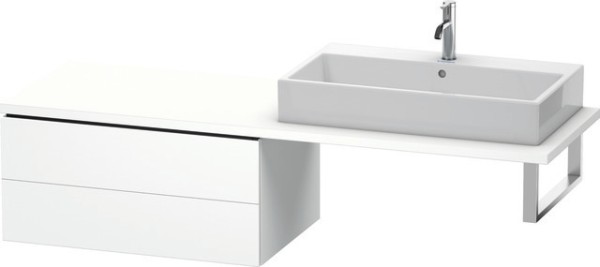 Duravit L-Cube Unterschrank für Konsole Weiß Matt 820x547x400 mm - LC583901818
