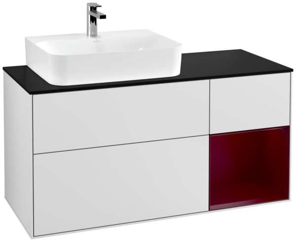 Villeroy & Boch Waschtischunterschrank Finion F15 1200x603x501mm WT links , F152HBMT